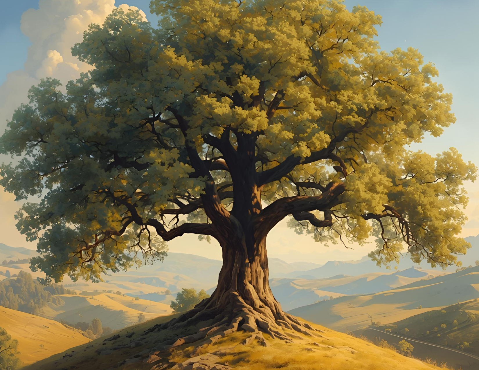 tree Don't lay down get up